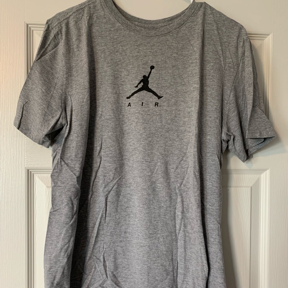 Jordan grey logo t shirt
